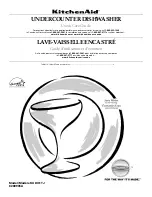 KitchenAid 8269905A Use And Care Manual preview