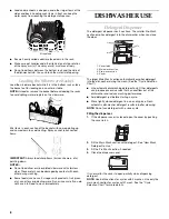 Preview for 8 page of KitchenAid 8269905A Use And Care Manual