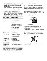 Preview for 9 page of KitchenAid 8269905A Use And Care Manual