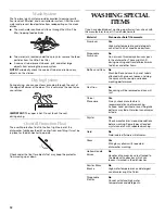 Preview for 12 page of KitchenAid 8269905A Use And Care Manual