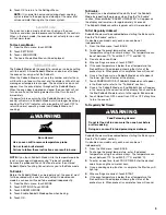 Preview for 9 page of KitchenAid 8304531A Use And Care Manual