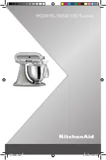 KitchenAid 9KSM180 Series Manual preview