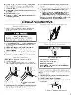 Preview for 5 page of KitchenAid Architect Series II KEBS107SSS Installation Instructions Manual