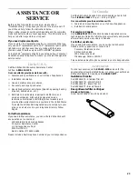 Preview for 23 page of KitchenAid Cabinet Depth Side-by-Side Refrigerator Use And Care Manual