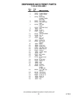 Preview for 20 page of KitchenAid FOR THE WAY IT'S MADE KSSS42QDW00 Parts List