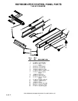 Preview for 7 page of KitchenAid FOR THE WAY IT'S MADE KSSS48QDX02 Parts List