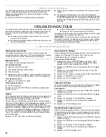 Preview for 30 page of KitchenAid GAS RANGE Use & Care Manual