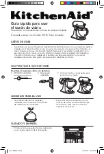 Preview for 3 page of KitchenAid Glass Bowl Quick Manual