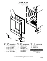 Preview for 4 page of KitchenAid KBCO24RSBX00 Parts List