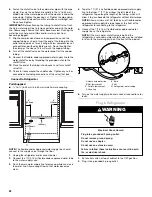 Preview for 22 page of KitchenAid KBFN502ESS Installation Manual