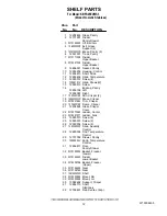 Preview for 12 page of KitchenAid KBFS25EVMS3 Parts List