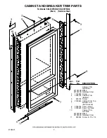 Preview for 3 page of KitchenAid KBLC36FKB02 Parts List