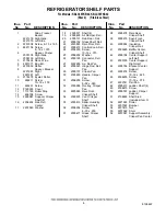 Preview for 8 page of KitchenAid KBLC36FKB02 Parts List