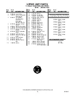 Preview for 14 page of KitchenAid KBLC36FKB02 Parts List