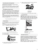 Preview for 11 page of KitchenAid KBNS271T Installation Instructions And Use & Care Manual