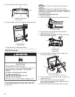 Preview for 14 page of KitchenAid KBNS271T Installation Instructions And Use & Care Manual