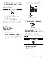 Preview for 15 page of KitchenAid KBNS271T Installation Instructions And Use & Care Manual