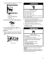 Preview for 17 page of KitchenAid KBNS271T Installation Instructions And Use & Care Manual