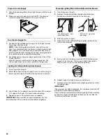 Preview for 20 page of KitchenAid KBNS271T Installation Instructions And Use & Care Manual