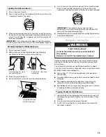 Preview for 23 page of KitchenAid KBNS271T Installation Instructions And Use & Care Manual