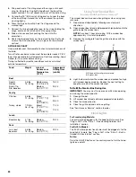 Preview for 24 page of KitchenAid KBNS271T Installation Instructions And Use & Care Manual