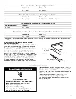 Preview for 39 page of KitchenAid KBNS271T Installation Instructions And Use & Care Manual