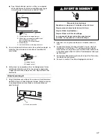 Preview for 47 page of KitchenAid KBNS271T Installation Instructions And Use & Care Manual