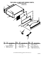 Preview for 4 page of KitchenAid KBRC36FMS00 Parts List