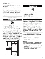 Preview for 3 page of KitchenAid KBRS19KTBL - 18.5 cu. Ft. Bottom Mount Refrigerator User Instructions