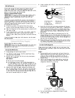 Preview for 4 page of KitchenAid KBRS19KTBL - 18.5 cu. Ft. Bottom Mount Refrigerator User Instructions