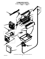 Preview for 15 page of KitchenAid KBRS22EVBL - 21.9 cu. Ft. Bottom Mount Refrigerator Parts List