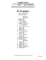 Preview for 2 page of KitchenAid KBRS22KVBL00 Parts List