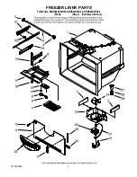 Preview for 3 page of KitchenAid KBRS22KVBL00 Parts List