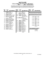 Preview for 10 page of KitchenAid KBRS22KVBL00 Parts List