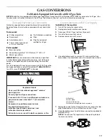 Preview for 17 page of KitchenAid KBZU122TSS - 17" Side Burner Installation Instructions And Use & Care Manual