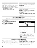 Preview for 22 page of KitchenAid KBZU122TSS - 17" Side Burner Installation Instructions And Use & Care Manual