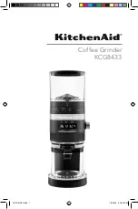 Preview for 1 page of KitchenAid KCG8433 Instructions Manual