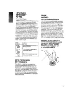 Preview for 16 page of KitchenAid KDB-21 Use And Care Manual