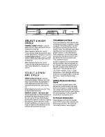 Preview for 7 page of KitchenAid KDC-21D Use And Care Manual