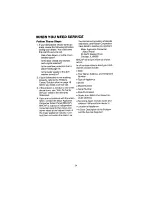 Preview for 24 page of KitchenAid KDC-21D Use And Care Manual