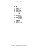 Preview for 4 page of KitchenAid KDDO27TTX - ARCHITECT Series II Parts List