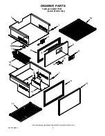 Preview for 5 page of KitchenAid KDDO27TTX - ARCHITECT Series II Parts List