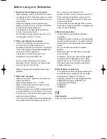 Preview for 5 page of KitchenAid KDIX 8810 Instructions For Use Manual