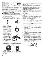 Preview for 8 page of KitchenAid KDTM404EWH User Instructions
