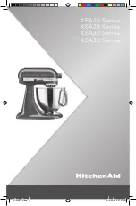 Preview for 1 page of KitchenAid KEA26 Series Manual