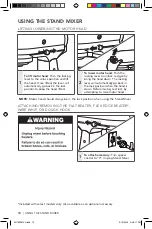 Preview for 10 page of KitchenAid KEA26 Series Manual