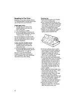 Preview for 14 page of KitchenAid keb1271w Use And Care Manual