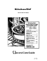 KitchenAid KEBI00Y Use And Care Manual preview