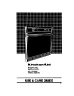 KitchenAid KEBI100 Use And Care Manual preview