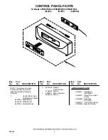 Preview for 3 page of KitchenAid KEBS207DAL2 Parts List